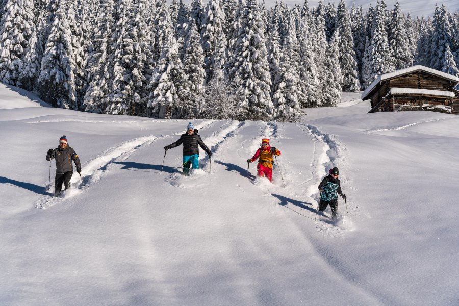 Schneeschuhwandern im Zillertal